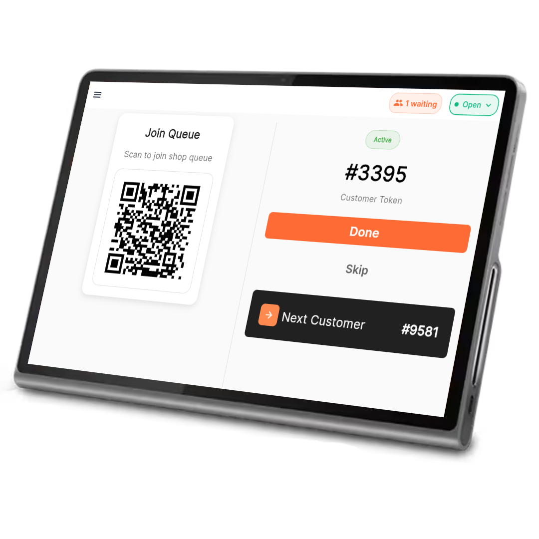 Line Me Up Queue Dashboard